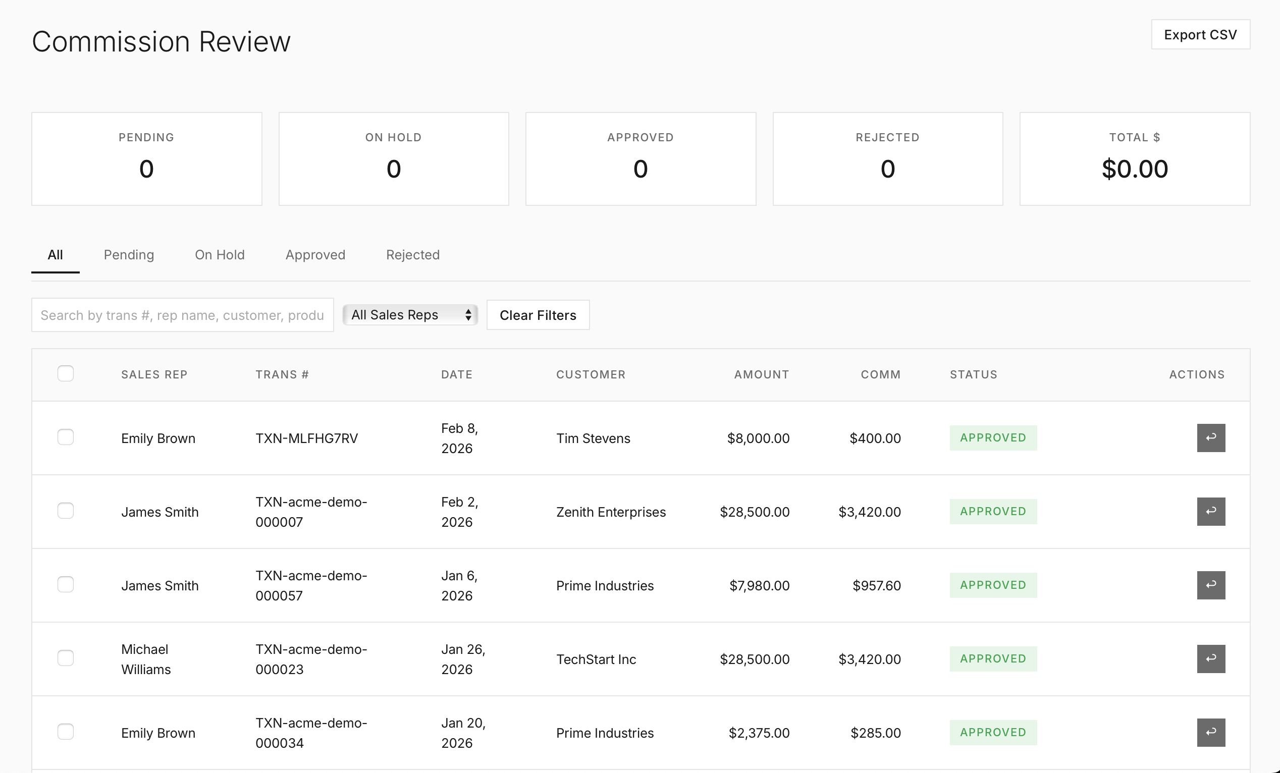 Dispute Elimination Screenshot